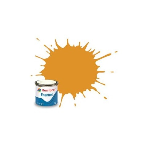 Vopsea modelism Humbrol 0597 Email Numar 54 Brass Metallic 14 ml