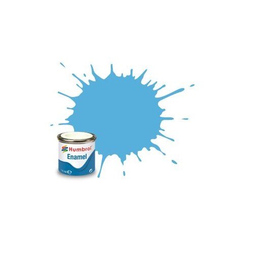 Vopsea modelism Humbrol 0518 Email Numar 47 Sea Blue Gloss 14 ml