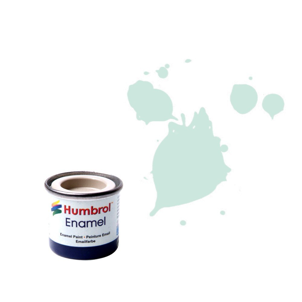 Vopsea modelism Humbol 0254 Email Numar 23 Duck Egg Blue Matt 14 ml