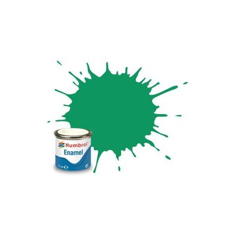 Vopsea modelism Humbrol 0549 Email Numar 50 Green Mist Metallic 14 ml