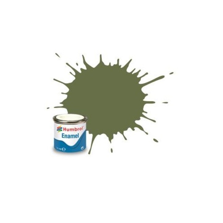 Modellező festék Humbrol 0881 Email szám 80 Grass Green Matt 14 ml