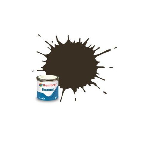 Vopsea modelism Humbrol Email 0117 Numar 10 Service Brown Gloss 14 ml