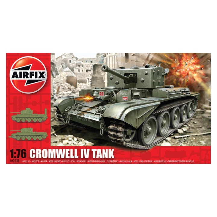 Airfix Crankwell IV tank, méretarány 1:76