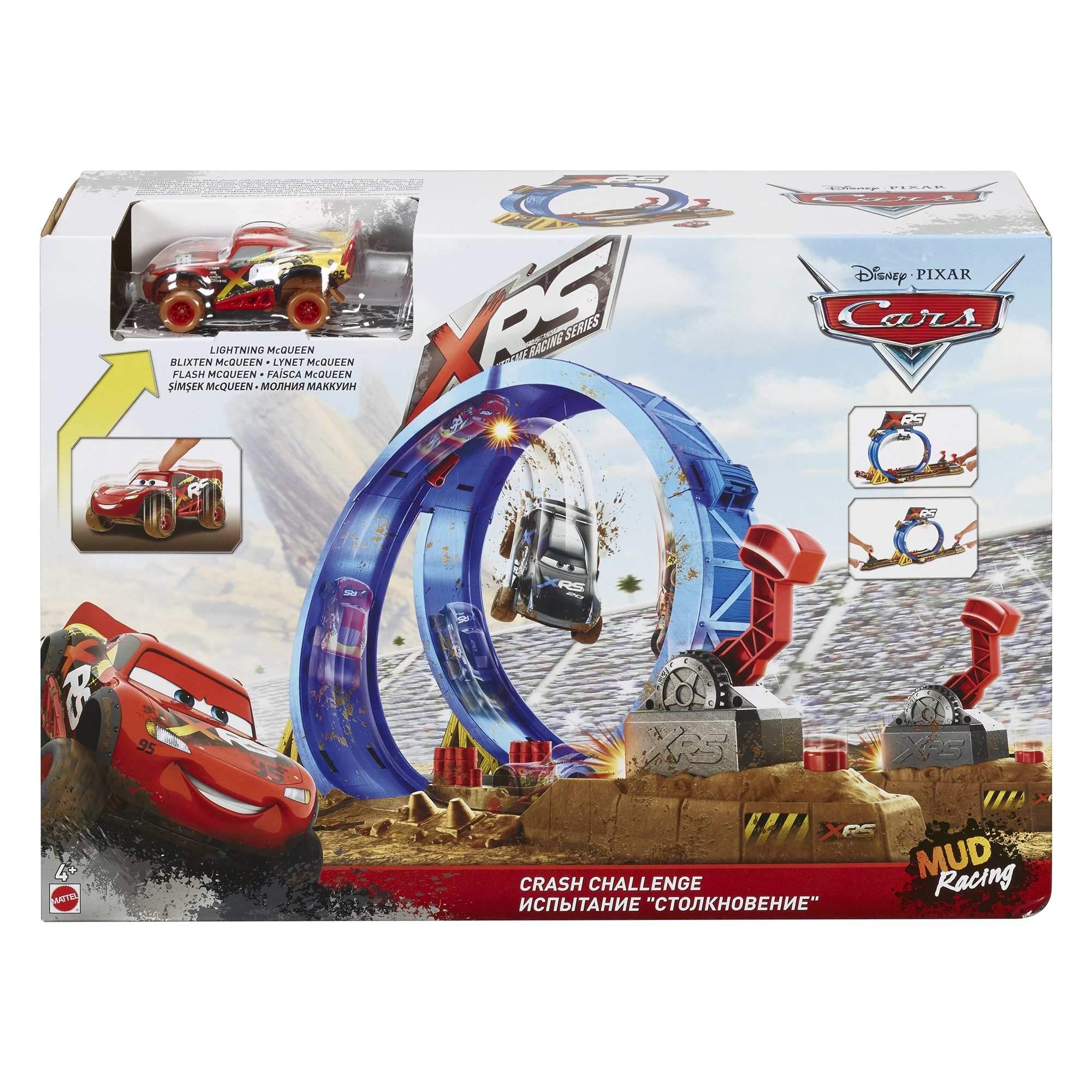 Set de joaca Disney Cars - Mud Racing Crash