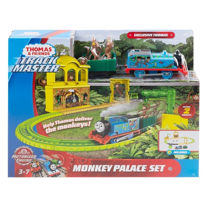 Thomas és barátai Trackmaster Monkey Palace Játékszett
