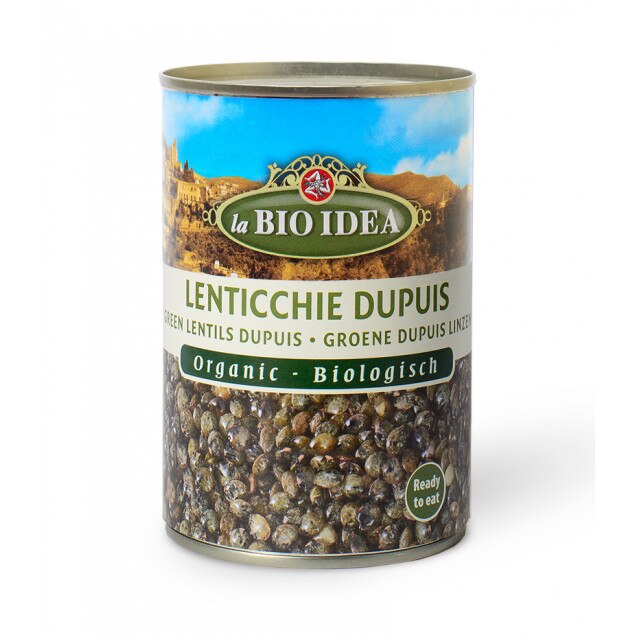 Linte verde ready to eat eco 400G, La Bio Idea