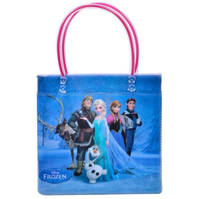 Geanta Frozen 34x30 cm , PVC, Elsa si Ana , ATS , pentru fetite