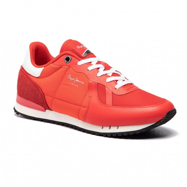 Pantofi PEPE JEANS TINKER HR PMS30506-220, Rosu, Rosu