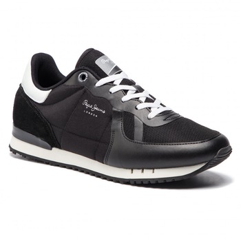 Pantofi PEPE JEANS TINKER HR PMS30506-999, Black, Negru Pantofi PEPE JEANS TINKER HR PMS30506-999, Black, Negru
