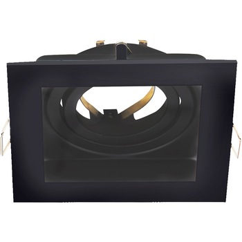 Carcasa negru patrat pentru GU10 BETA-RS1 Carcasa negru patrat pentru GU10 BETA-RS1