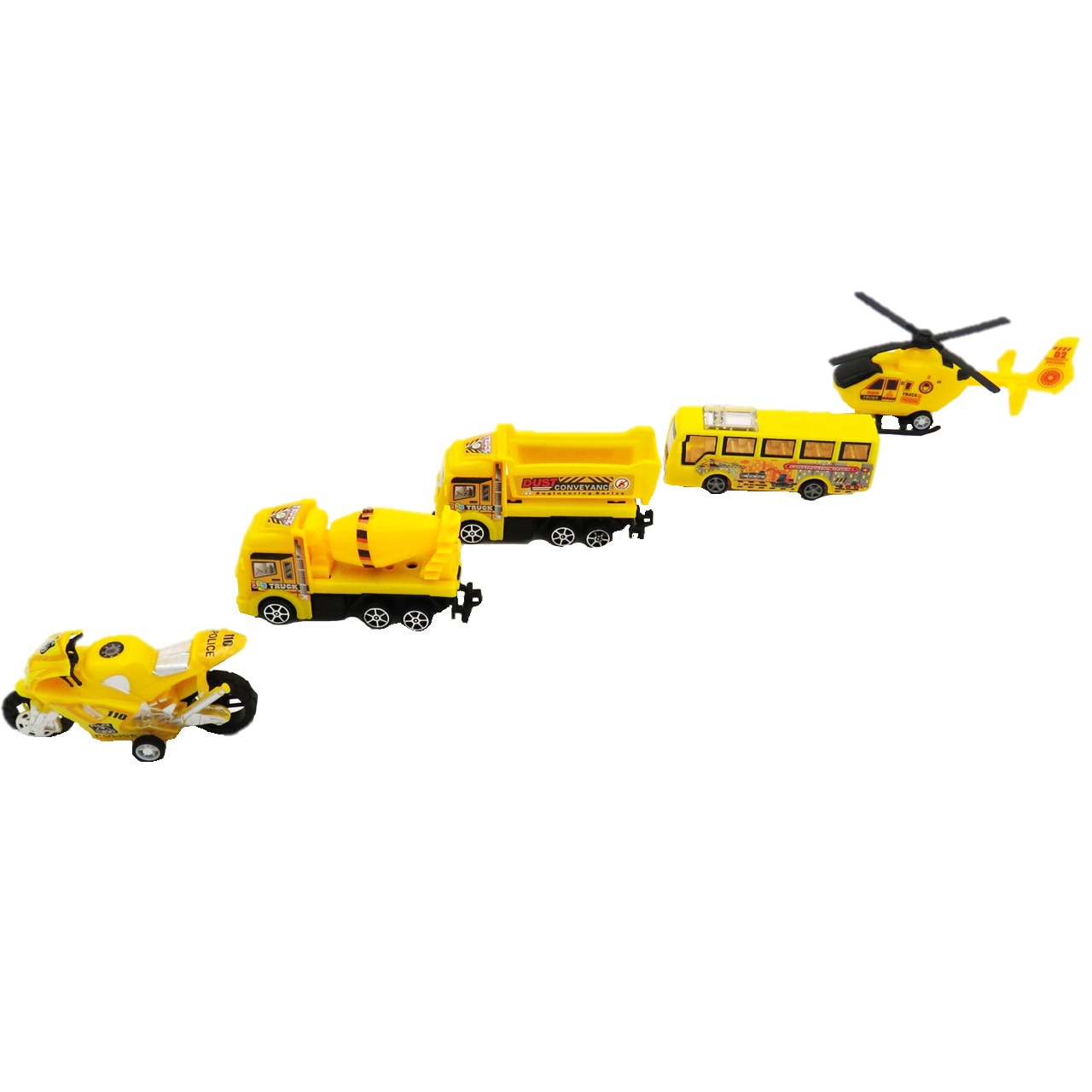 Set 5 masinute,galben