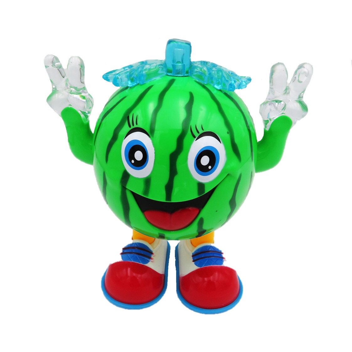 Jucarie pepene cu muzica si lumini,verde