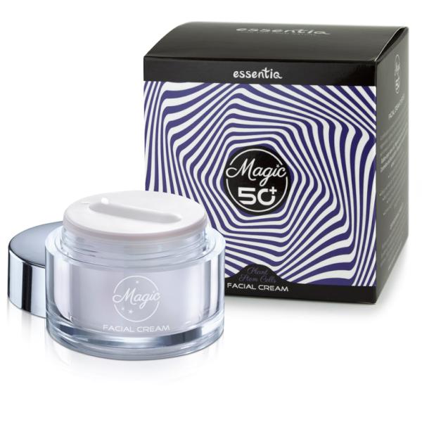 Crema de fata organica cu Celule Stem 50+ 50 ml Magic by Essentiq