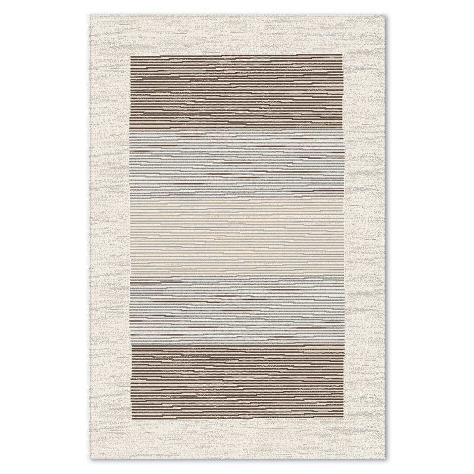 Covor sintetic Matrix 1720-1-15033, 060x110cm, Gri deschis, Model modern