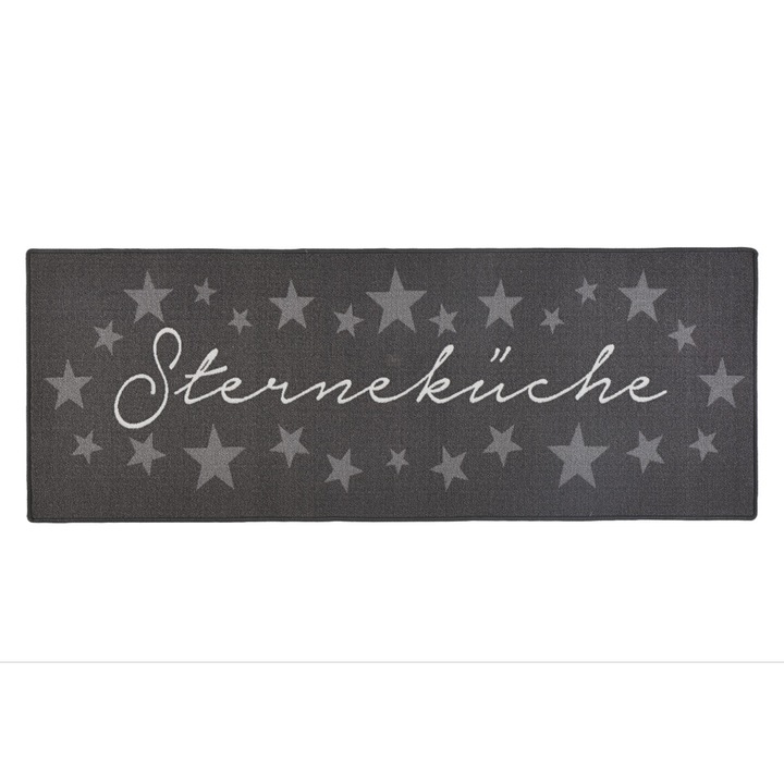 Covor Bucatarie Modern & Geometric Loop, Gri, 67x180, C476-471622