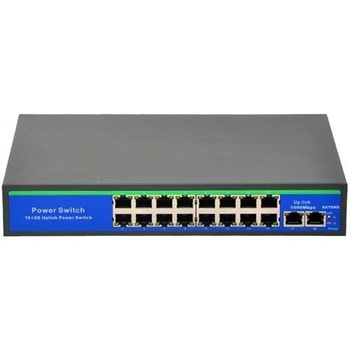 Switch BestNPS NPS1620GBL, 16+2 porturi, Gigabit, PoE 10/100Mbps, 250W Switch BestNPS NPS1620GBL, 16+2 porturi, Gigabit, PoE 10/100Mbps, 250W