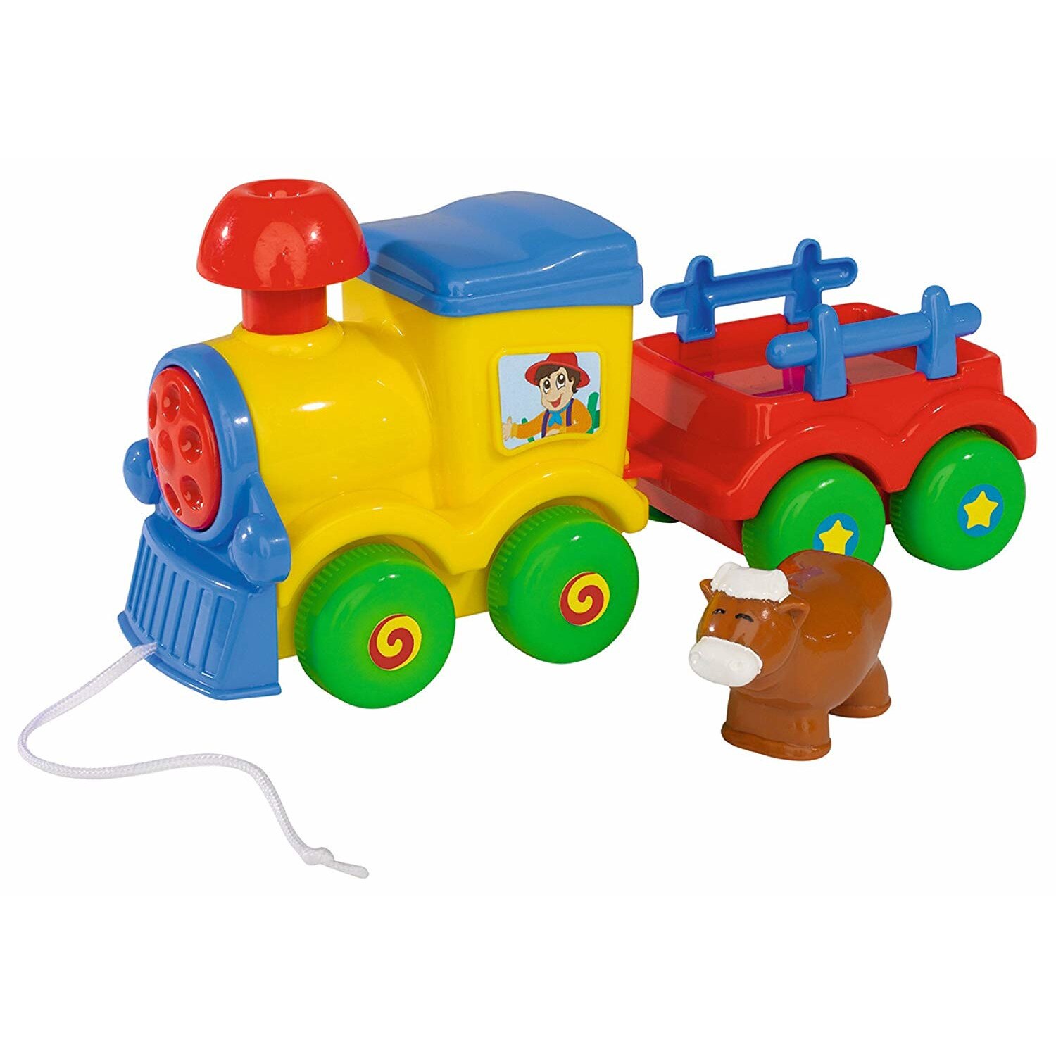 Jucarie tren pe roti cu remorca 4010733 Simba