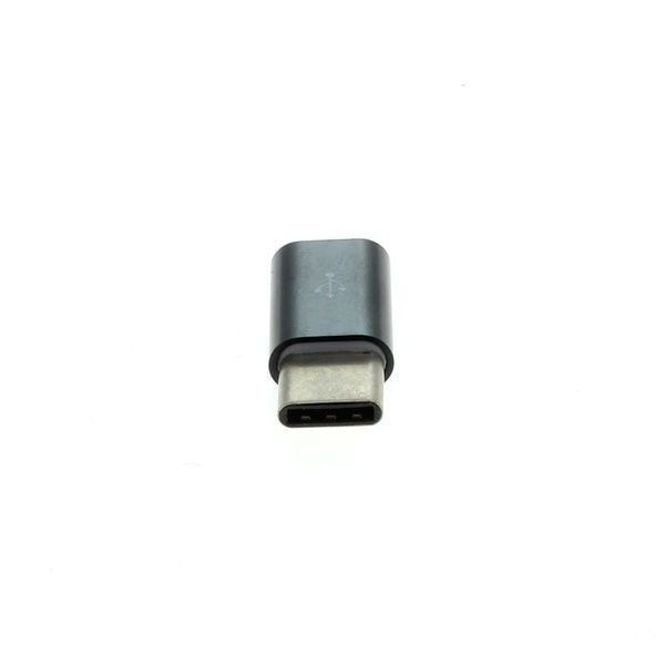 Адаптер Micro-USB към Type-C 2,4 cm черен - eMAG.bg