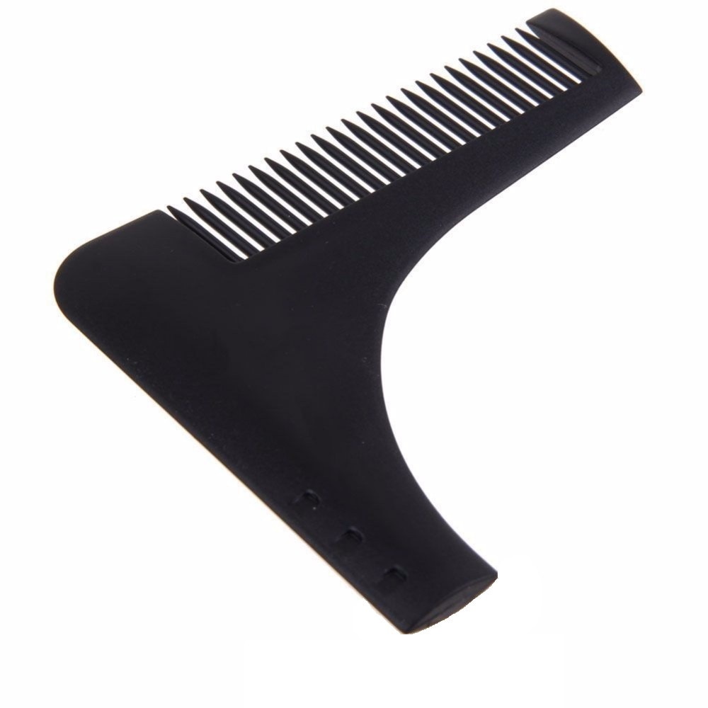 Pieptan pentru conturarea si modelarea barbii, beard shapper, LRTM , negru