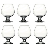 Set pahare coniac, Pasabahce Bistro, 6 piese, 385 ml