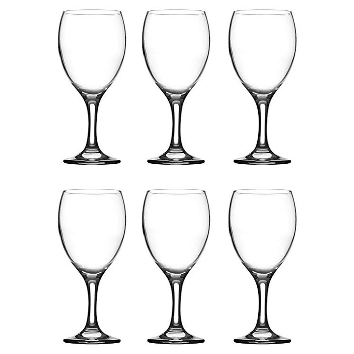 Комплект чаши за вода, Pasabahce Imperial, 6 броя, 340 мл