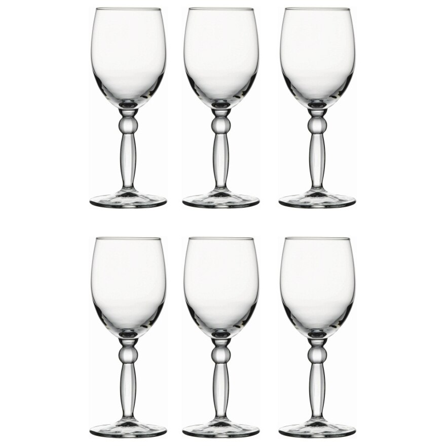 Set pahare vin, Pasabahce Step, 6 piese, 210 ml