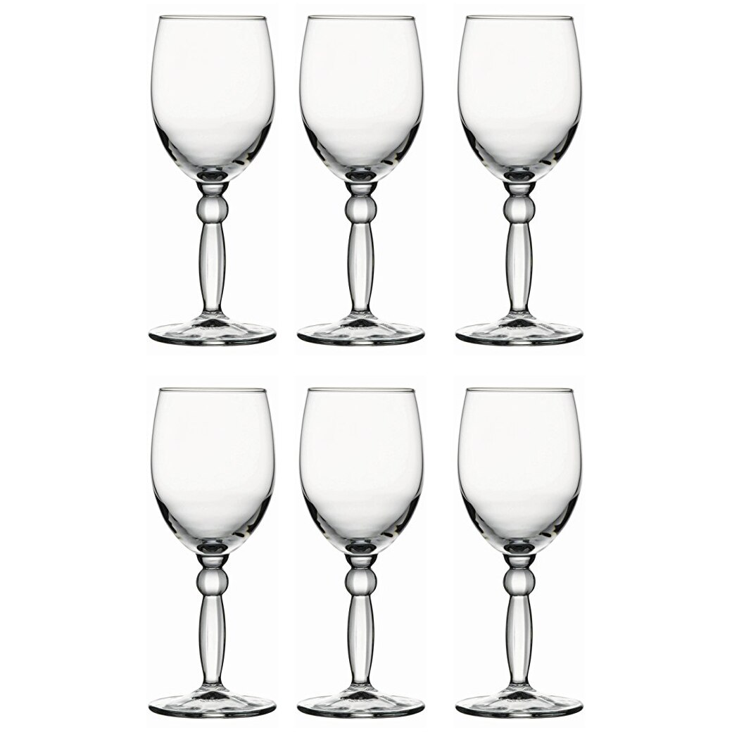 Set pahare de apa, Pasabahce Step, 6 piese, 300 ml