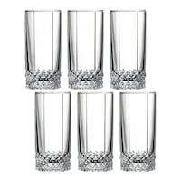 Set pahare long drink, Pasabahce Valse, 6 piese, 290 ml
