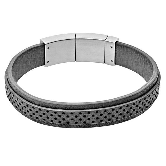 Bratara Skagen Vinther SKJM0029040, Argintiu, Gri