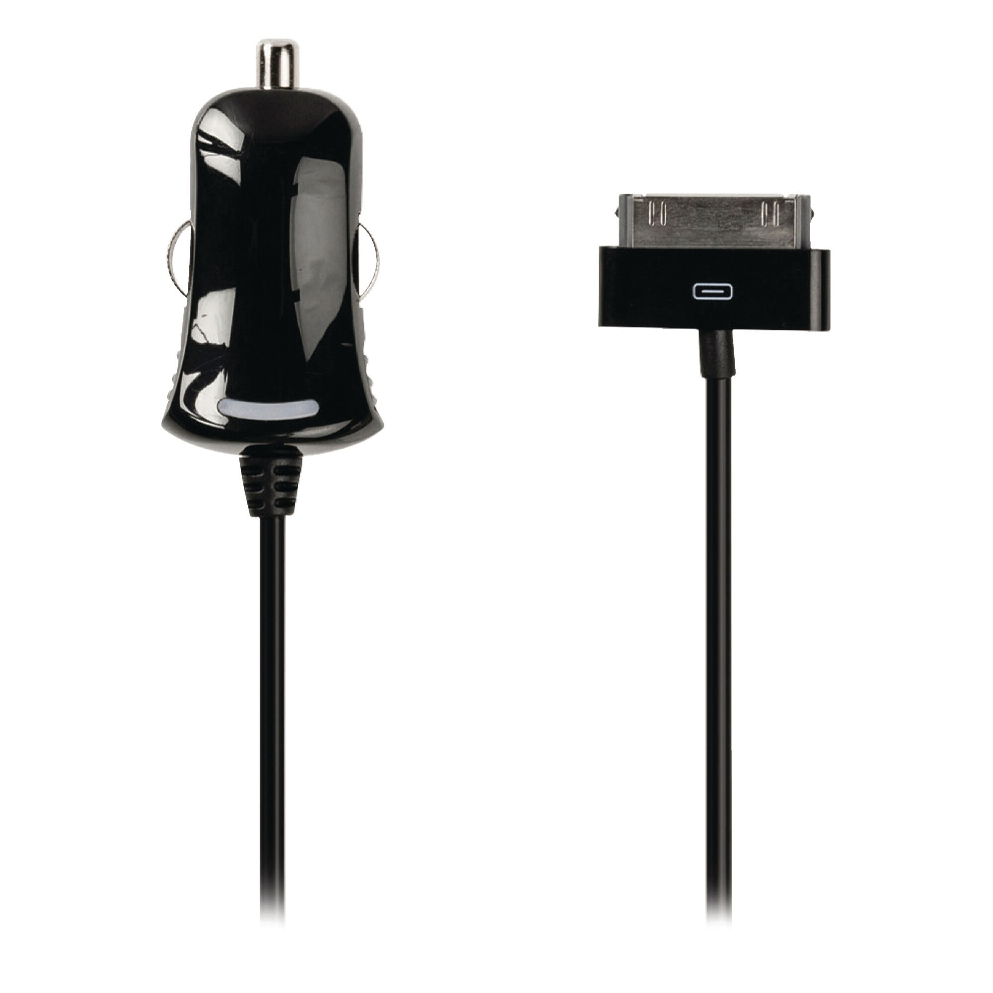 Incarcator auto Iphone, Ipad, Ipod, 30 pini, 2.1A, negru, ValueLine