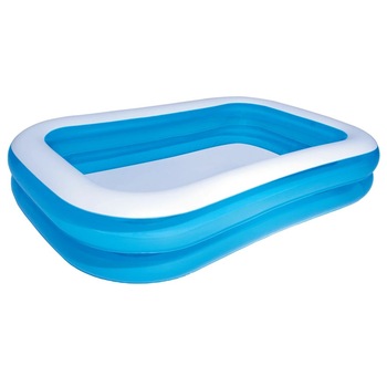 Piscina gonflabila supraterana Bestway, Vinil, 262 x 175 x 51 cm, Albastru Piscina gonflabila supraterana Bestway, Vinil, 262 x 175 x 51 cm, Albastru