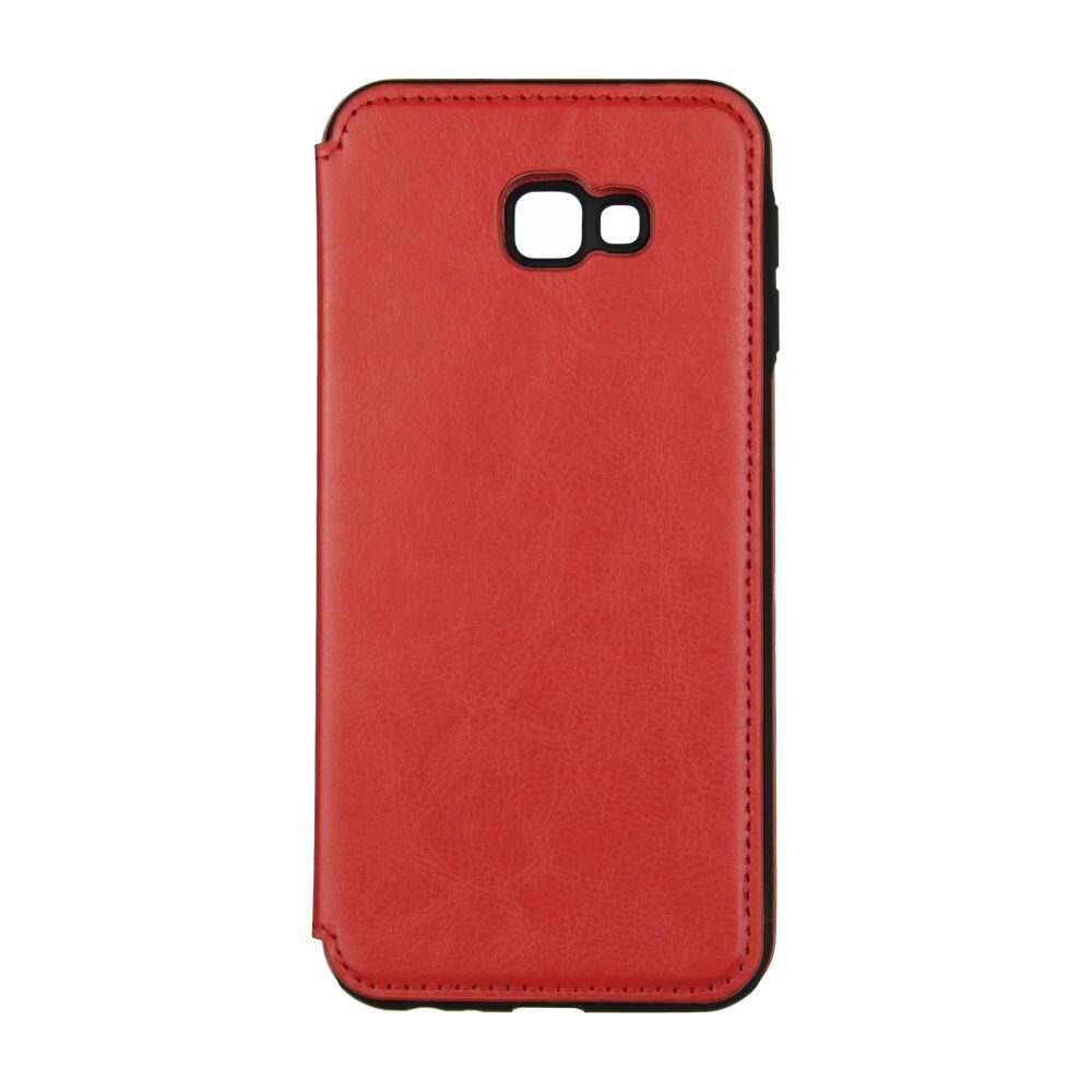 Husa cu portofel Forcell pentru Samsung Galaxy J4 Plus (2018), Rosu