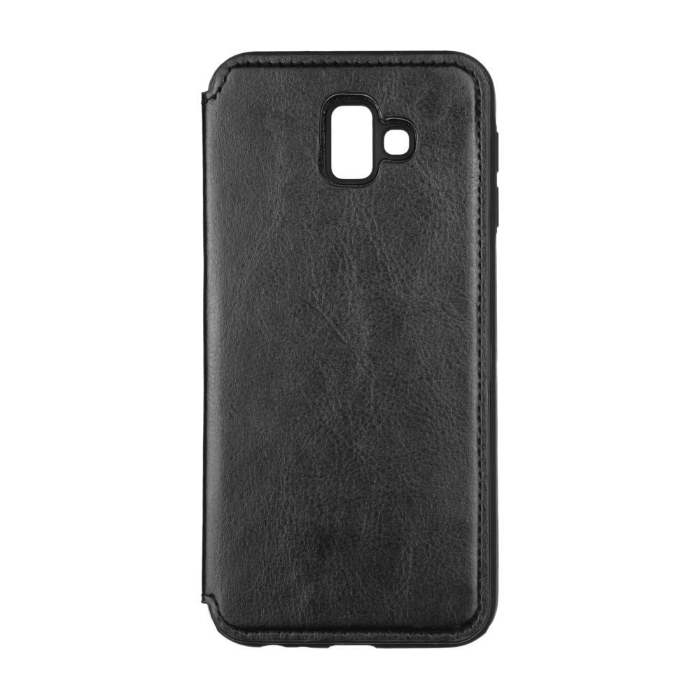 Husa cu portofel Forcell pentru Samsung Galaxy J6 Plus (2018), Negru