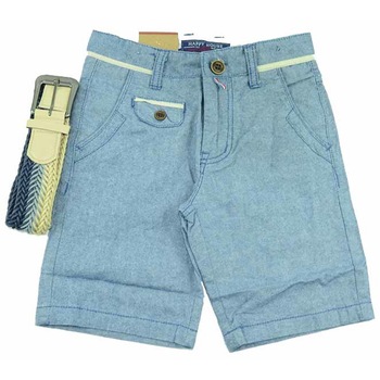 Pantaloni casual scurti pentru baieti Happy House KK-047AB, Albastru Pantaloni casual scurti pentru baieti Happy House KK-047AB, Albastru