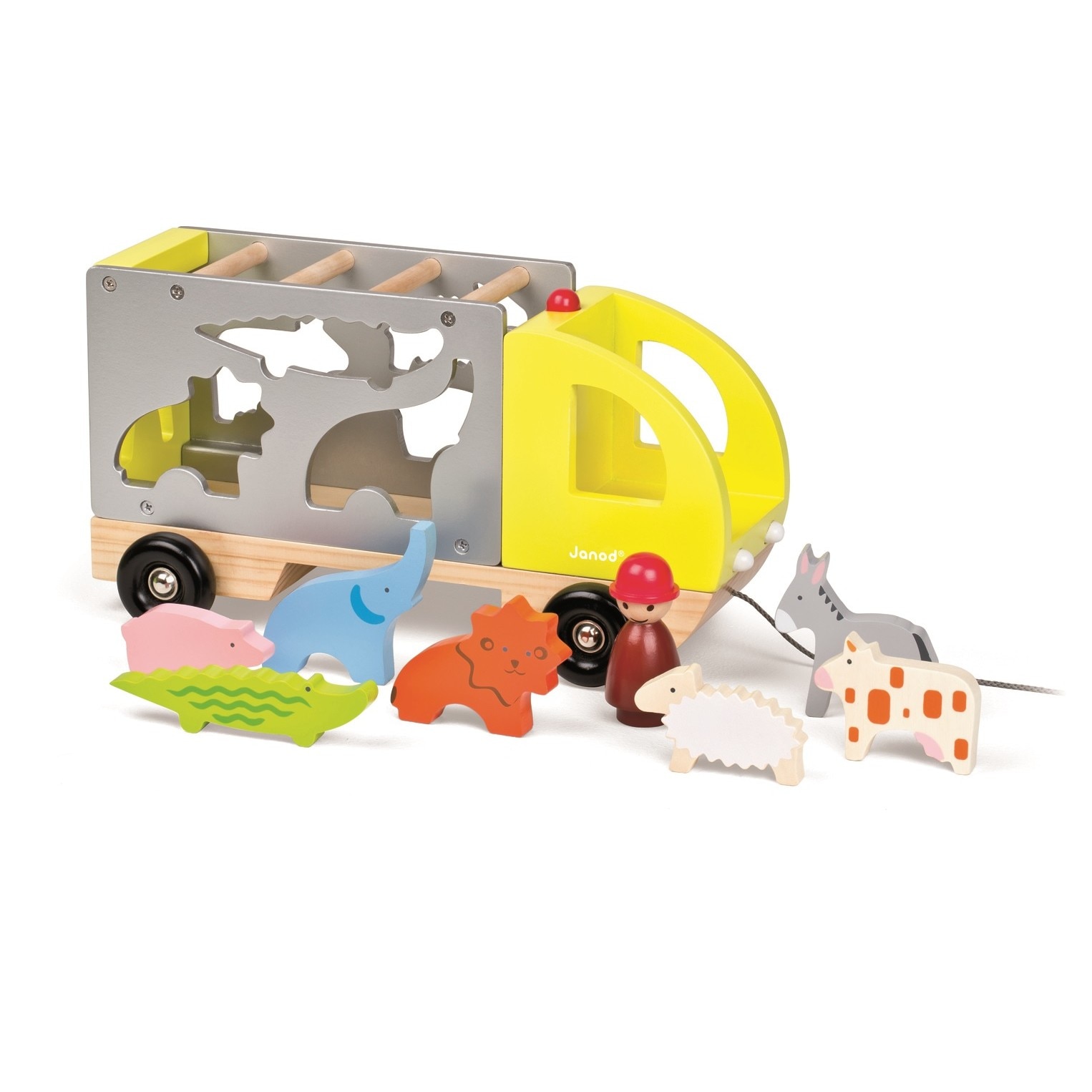 Camion Janod Sortator de forme - Animale