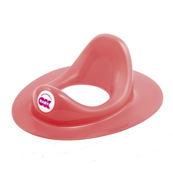 Reductor toaleta Ergo OKBaby-821 roz inchis