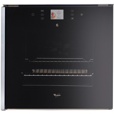 Cuptor incorporabil Whirlpool AKZM 693 MR/R 6th Sense, 67 L, LCD touch, Clasa A, Negru