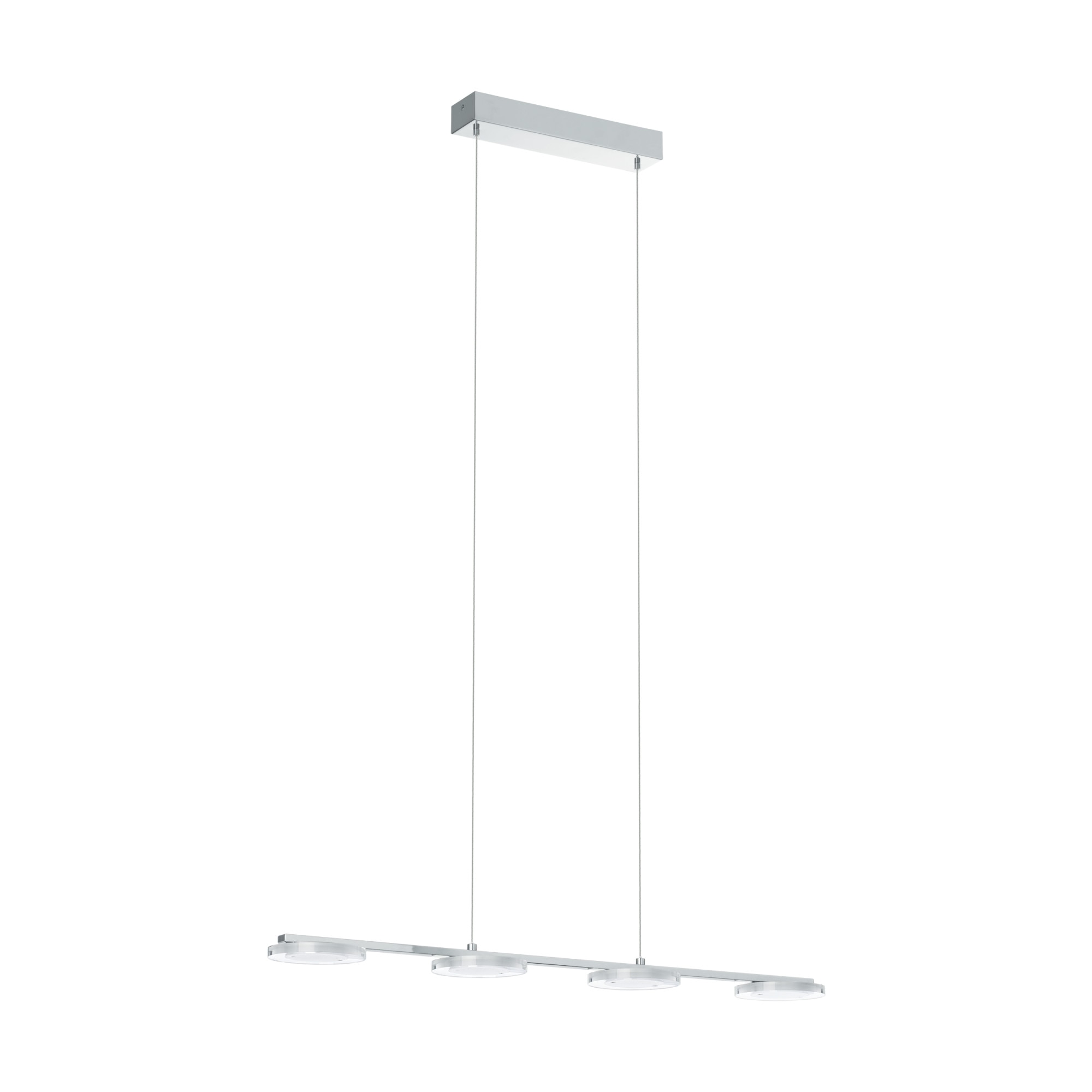 Pendul LED Cartama rotund, 94245, Crom-Satin, 4x4,5W, 4x480lm