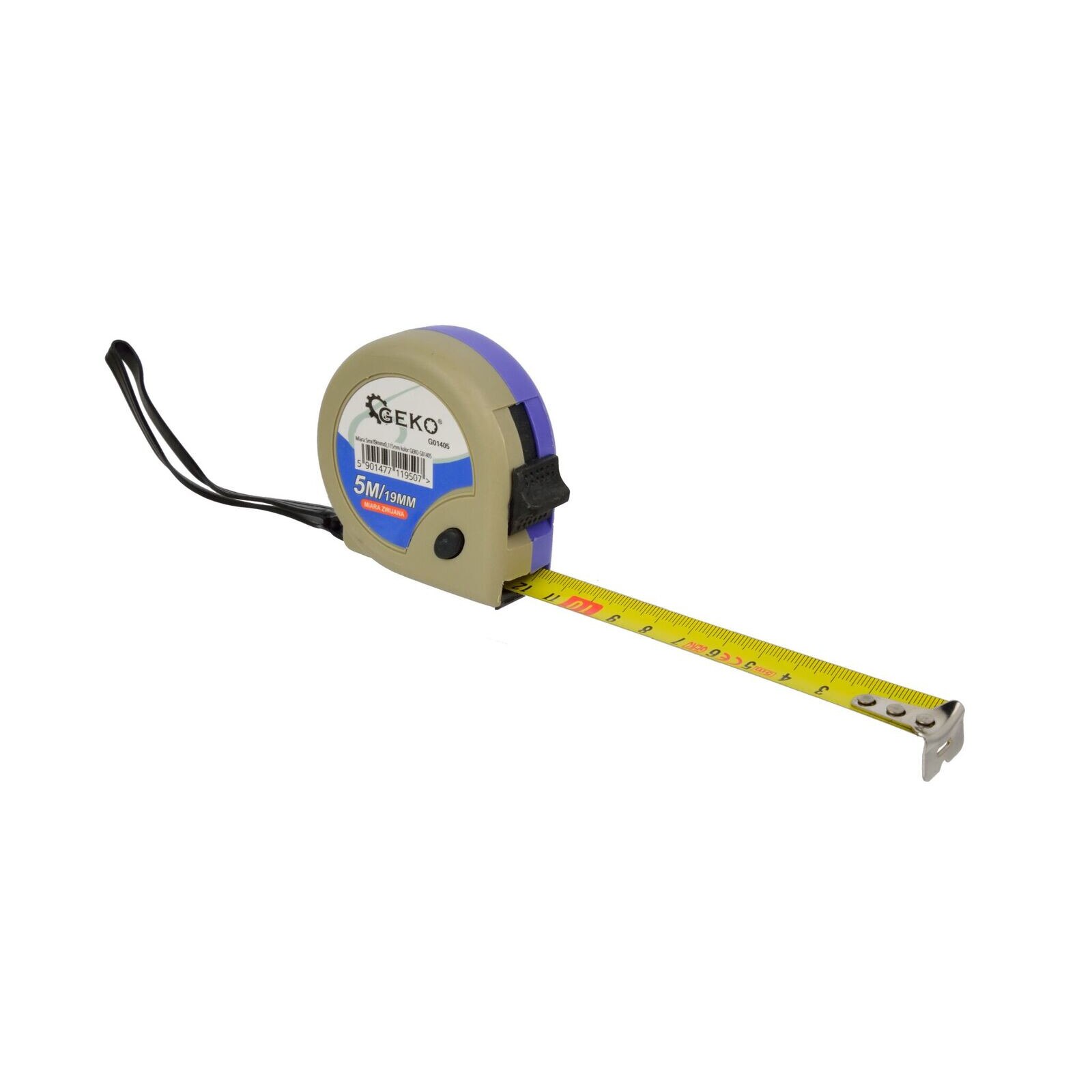 Ruleta 5mx16mmx0, 115mm Geko, G01405