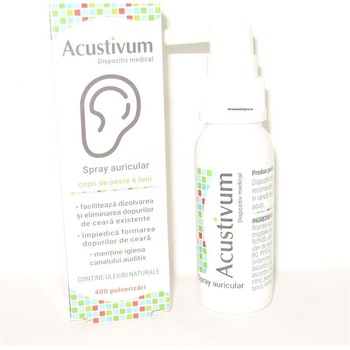 Acustivum spray 400 pulverizari Acustivum spray 400 pulverizari