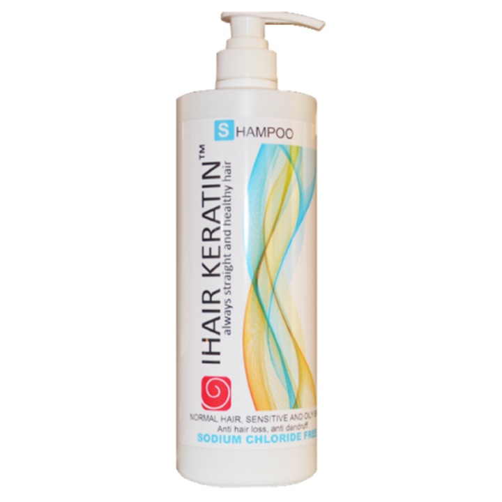 Sampon cu keratina par normal si subtire IHAIR KERATIN 1000ml