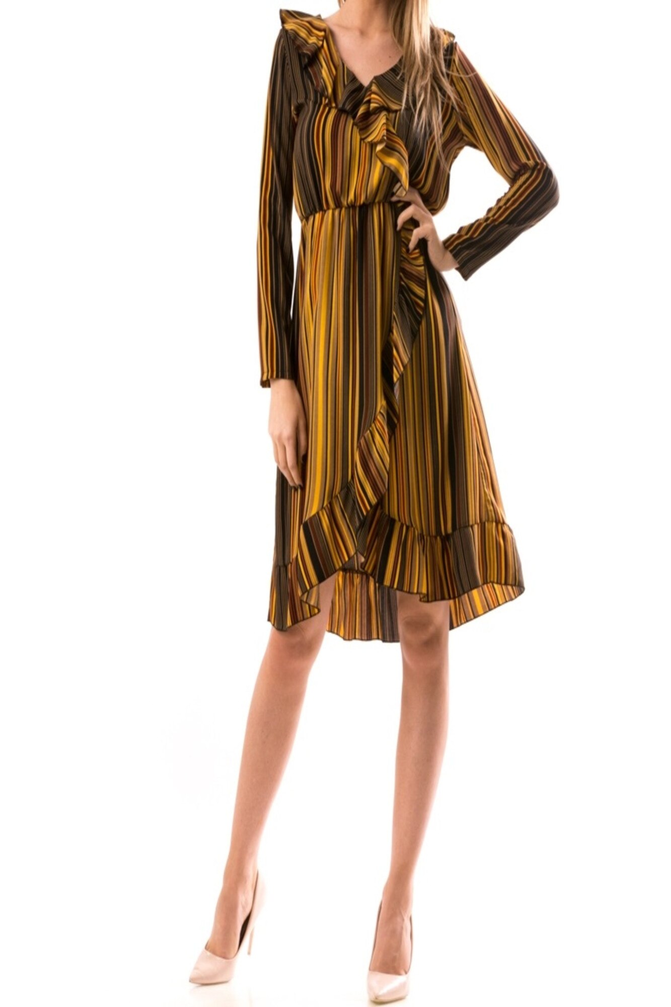 Rochie Dama, Iudita Boutique, Multicolora