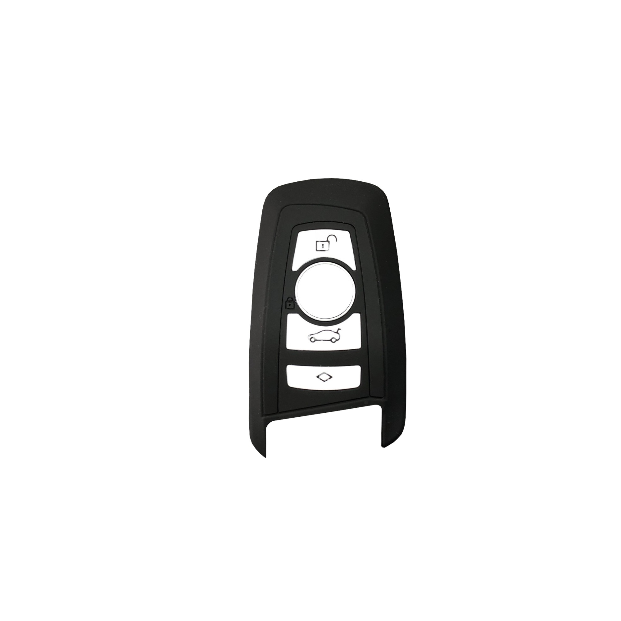 Husa Protectie Silicon Neagra Cheie BMW F01 F07 F10 F20 F25 F26 F30 F34 F80