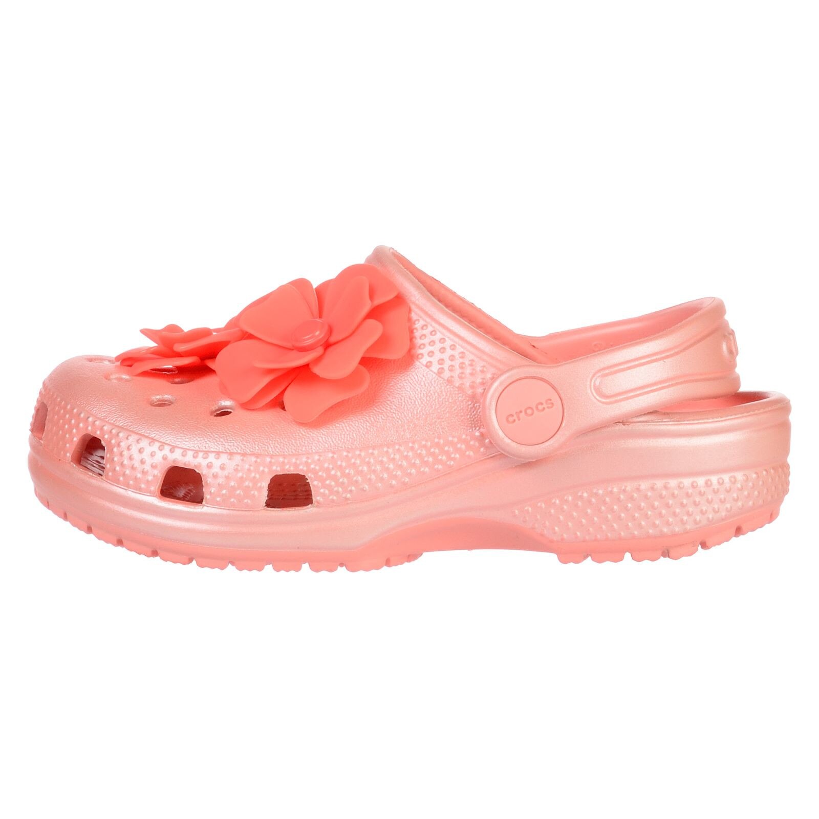 Slapi Crocs Classic Vivid Blooms Clog K 205713737 Copii, Roz