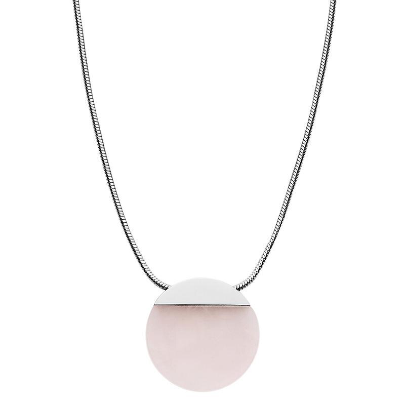 Colier Skagen Elin SKJ1183040, Argintiu, Roz