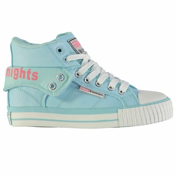 Tenisi din piele ecologica British Knights Roco HI, Albastru, 31 EU Tenisi din piele ecologica British Knights Roco HI, Albastru, 31 EU