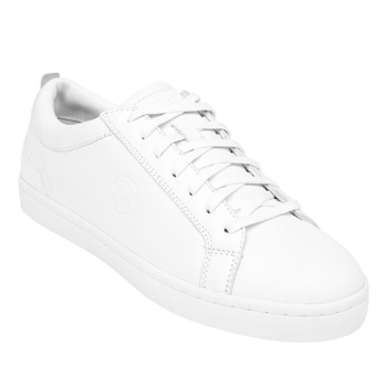 Adidasi din piele naturala, Firetrap Captain Sagan, Alb, 41 EU Adidasi din piele naturala, Firetrap Captain Sagan, Alb, 41 EU
