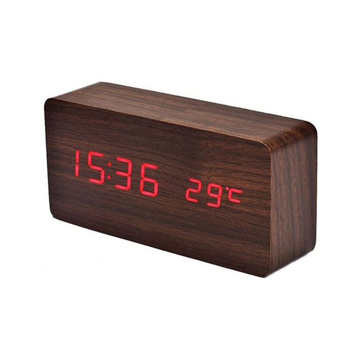 Ceas desteptator, ASTRON, Led rosu, La retea, Maro