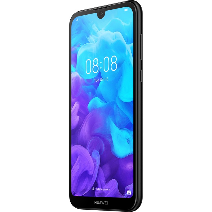 Telefon mobil Huawei Y5 2019, Dual SIM, 16GB, 4G, Black