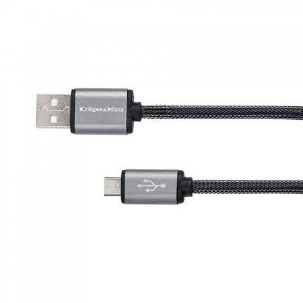 Cablu USB - micro USB, 1m, Kruger&Matz - 402165